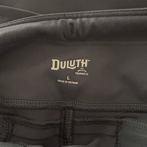 Duluth Trading Co Black Track Pants